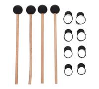 ULTECHNOVO Set 12 Pezzi Bacchette Eteree per Batteria Copri Dita, Accessori per Tamburi Eterei Resistenti e Leggeri, per Esercizi Musicali e Competizioni