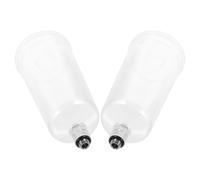 ULTECHNOVO Set 2 Pezzi Tazze di Vernice in Plastica per Aerografo Design Smontabile e Contenitore Sostituibile per Progetti Artistici e Rivestimenti Industriali