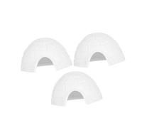 ULTECHNOVO Set 3 Statuette Case Ghiaccio Modelli Decorativi per Ragazzo Artigianato in Miniatura Interattivi e Creativi per Decorazioni Micro Paesaggi e Arredamento Casa