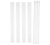 ULTECHNOVO Set 4 Pezzi Strisce Riscaldanti 400mm per Termosigillatrice, Elementi Riscaldanti Resistenti al Calore per Macchine Sottovuoto, Parti di Sostituzione per Sigillatura Sacchetti Uso