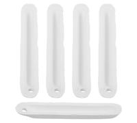 ULTECHNOVO Set 5 Pezzi Crogioli a Barca per Fusione Oro e Crogiolo in Lega per Gioielli Resistenza Alta Temperatura Ciotola per Raffinazione Metalli Preziosi per Laboratorio e Gioielleria