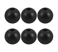 ULTECHNOVO Set 6 Accessori Fermacavo in Acciaio per Palestra Sfere di Limitazione Cavi da 4 CM Manicotto Ricambi per Macchine Fitness con Carrucole per Esercizi Sicuri e Montaggio Fai da