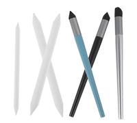 ULTECHNOVO Set 6 Bastoncini per Pittura a Olio Penne Spugnose per Sfumare, Strumenti Artistici per Studenti, Pennelli Morbidi per Transizioni Delicate, Forniture per Disegno e Schizzi