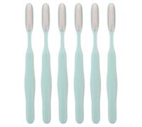 ULTECHNOVO Set 6 Lime per Piedi in Acciaio Inox 304 Esfoliante e Rimozione Calli per Pelle Secca Strumenti Manuali per Cura Dettagliata tra Dita per Pedicure e Uso in Viaggio