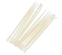 ULTECHNOVO Set da 20 Pezzi di Bastoncini per Ciglia in Plastica Beige Leggeri per Innesto Ciglia per Trucco la Laminazione
