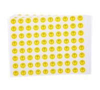 ULTECHNOVO Set Da 800 Adesivi Etichette Adesive Di Avvertenza Messa a Terra, Cartelli Segnaletici Di Sicurezza Elettrica Rotondi 10mm Per Ufficio Domestico e Impieghi Industriali