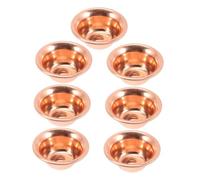 ULTECHNOVO Set Di 7 Ciotole Vassoio Ciotole Decorative Piatto Per Altare Ciotola Per Altare Ciotola Per Offerte In Ottone Vintage Accessori Per Sbavature Forniture Per Altare Wicca