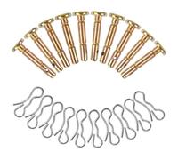 ULTECHNOVO Set di Ricambi per Spilli da Taglio in Acciaio Inossidabile per Spazzaneve, Facile da Installare, Kit di Ricambio per Macchine da Neve