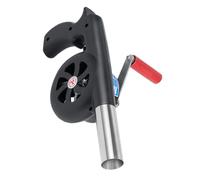 ULTECHNOVO Soffiatore Acciaio Inossidabile e Portatile Manuale in Barbecue Plastica, Leggero e Resistente, per Picnic e Campeggio All'aperto