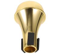ULTECHNOVO Sordina Silenziatore per di Compatto Design Abs Elegante ed in Tromba a Facile da Trasportare Ricambio per Tromba Oro Pratica Casa