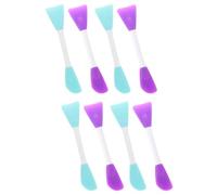 ULTECHNOVO Spatole per Pittura Portatili Set da 8 Pezzi in Silicone Design Doppia Estremità per Miscelare Vernice e Argilla, per Decorazione Murale e Ceramica