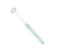 ULTECHNOVO Spazzolino Manuale Blu a 3 Lati Setole Morbide in Pp, Design Avvolgente per Pulizia Completa dei Denti e Prevenzione della Carie, per Uso Quotidiano Orale