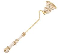 ULTECHNOVO Spegni Candela Vintage Manico Lungo Metallo, Strumento per Soffocare la Scintilla, Accessorio per Candele da Casa, Set Spegni Candela per Aromaterapia e Regalo per Amanti delle