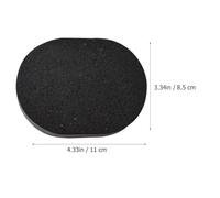 ULTECHNOVO Spugne per Viso in Carbone di Bambù 8 Pezzi Spugna per Trucco e Lavaggio Viso Compatte e Leggere Adatte per Pelli Miste e Grasse per Detergere e Struccare Uso Quotidiano e