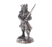 ULTECHNOVO statua del samurai statua del guerriero samurai figura del samurai arredamento del festival giapponese bambola da tavolo da samurai bambole tradizionali giapponesi Cupronichel