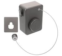 ULTECHNOVO Stendibiancheria Retrattile da Parete per Interni senza Fori Cavo in Acciaio ad Alta Resistenza Lunghezza Regolabile Fino a 428 M per Balcone Bagno e Lavanderia