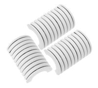 ULTECHNOVO Strisce di Ciglia Autoadesive Nere 30 Pezzi Colla per Ciglia Finte Resistente All’Acqua e al Sudore Strisce Adesive per Feste Matrimoni e Trucco Quotidiano