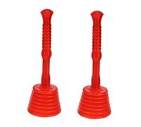 ULTECHNOVO Sturalavandini da Bagno e Fognatura in Gomma, Risolutore di Intasamenti per WC e Scarichi, 2 Pezzi per Casa, Ufficio e Luoghi Pubblici, Facile da Pulire e Utilizzare