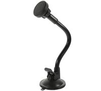 ULTECHNOVO Supporto Auto Magnetico con Aspirazione e Rotazione Porta Telefono per Smartphone con Base ad Aspirazione Forte Girevole Adatto Tutte le Auto Nero