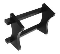 ULTECHNOVO Supporto in Legno di Rovere per Botte Vino 3 Litri, Base Porta Distributore Bevande da Bancone, Espositore Rustico per Barattolo Whisky Rosso Scuro Adatto a Uso Domestico e Bar