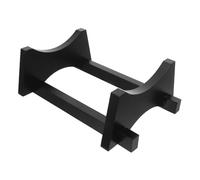 ULTECHNOVO Supporto in Legno Nero per Contenitori di Vino e Dispenser di Bevande da Banco, Resistente All'usura Quotidiana, Elegante e Adatto a Bar e Buffet