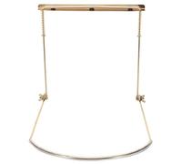 ULTECHNOVO Supporto per Armonica a Bocca in Metallo, Manico per Armonica 24 Fori Tutore da Collo, Fissaggio Rapido per Esibizioni e Pratica Musicale