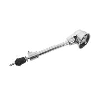 ULTECHNOVO Supporto per Batteria Regolabile in Metallo Piede Antiscivolo Gamba Stabilizzatrice per Grancassa Resistente Accessorio Professionale per Strumenti a Percussione e Uso in Eventi