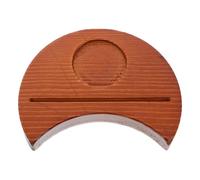 ULTECHNOVO Supporto per Carte dei Tarocchi in Legno, Elegante e Minimale | Finitura Liscia Venatura Naturale, Stabile Sul Tavolo, per Lettura, Casa, Foto e Carte Affermazione