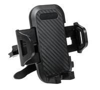 ULTECHNOVO Supporto per Telefono da Auto Presa D’Aria Supporto per Navigatore per Telefono Automatico Nero Montaggio Stabile per Veicoli Compatibile la Maggior Parte degli Smartphone per