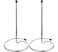 ULTECHNOVO Supporto Scolapiatti per Caraffe Vino in Metallo, Set 2 Pezzi, Asciuga Decanter da Vino Capovolto, Porta Bicchieri da Banco per Casa, Bar e Ristorante