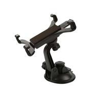 ULTECHNOVO Supporto Tablet da Auto Nero in Abs Rotazione a 360 Gradi e Angolo di Visuale Regolabile per Visione senza Mani Durante la Guida