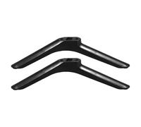 ULTECHNOVO Supporto Tv Universale Con Viti Piedistallo in Pp Nero 19 x 5 x 1.5cm Con Piedini Antiscivolo Per Stabilità Montaggio Facile Per Tv Monitor E Proiettori