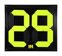 ULTECHNOVO Tabellone Sostituzione Calcio Manuale per Arbitri Lavagnetta con Numeri Bifacciali Visibili per Partite Regolamentari Strumento Essenziale per Gestione Cambio Giocatori Calcio