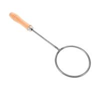 ULTECHNOVO Tagliavetro per Bottiglie in Ferro e Legno, Anello Tondo Portatile e Leggero per Progetti DIY Bottiglie di Vetro