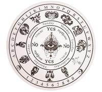 ULTECHNOVO Tavola per Meditazione in Legno Nero di Divinazione