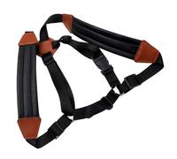 ULTECHNOVO Tracolla per Sassofono Doppia Spalla in Materiale Resistente Cinghia di Fissaggio Imbottita per Adulti e Accessorio per Strumento Musicale Riduzione Pressione Spalle e Schiena