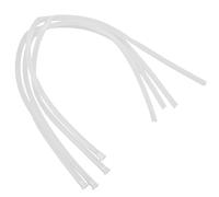 ULTECHNOVO Tubi Flessibili in Silicone 4 Pezzi da 50 CM per Pompa Acqua Potabile, Testa Svasata, Resistenti All’Usura, per Uso Domestico e Pompe USB Ricaricabili