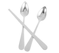 ULTECHNOVO Utensili da Cucina in Acciaio per Frutta con Seghettato Cucchiai e Coltello Ergonomici per Pompelmo Kiwi Agrumi e Insalate Spesso Antiscivolo Resistente e Affilato
