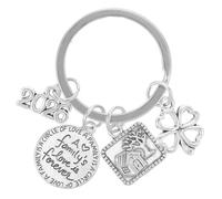 ULTECHNOVO Welcome Home Keychain Ornament House Pendant Lightweight Keepsake For Homeowners Travel And Daily Use Gift