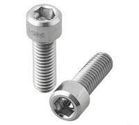 ULTEGRA - Morsetto per pedivella per sistemi HollowTech, M6 x 18 mm, in lega, supporta protocolli di installazione standard della pedivella (titanio)