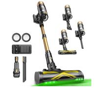 Ultenic Aspirapolvere Senza Fili, 50KPa/65 Min Scopa Elettrica Senza Fili, Aspirapolvere Potente con Tubo Telescopica, Autoportante, Tecnologia GreenEye, per Tappeti/Pavimenti/Peli di Animali