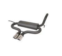 Ulter Scarico Sportivo Per TOYOTA Aygo 2005-2014 Centrale 2x 70mm
