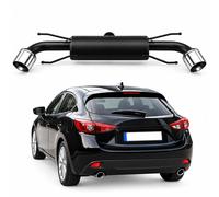 Ulter Sport Marmitta Sportiva Duplex Per Mazda 3 Dal 2013 Typ BM 100mm 2 Anni