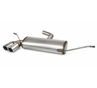 Ulter Sport Marmitta Sportiva Inox Per VW Golf 5 V Doppio Terminale 2x70mm