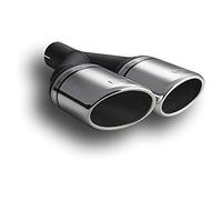 Ulter Sport N2-57* Sport Ulter di scarico finiture silicone doppio in 95X65X200 escl. Silenziatore in acciaio inox