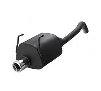 Ulter Sport Scarico sportivo compatibile con Fiat 500 1.2i 51kW/1.4i 74kW 2007-80mm
