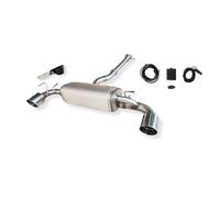 Ulter Sport Scarico Sportivo Doppio Inox Compatibile con Toyota GR Yaris Mk2 2024-206KW 2x115mm