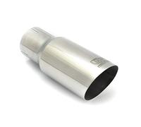 Ulter Sport Terminale scarico - Rotondo Ø80mm inclinato - Lunghezza 180mm - Installazione ->50mm - Inox