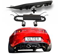 Ulter Sport 116-318/91 Doppio Scarico Sportivo MX-5 ND 2.0 (118kW) 2015-2x 91mm, Nero