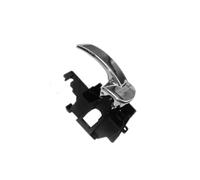 ULTERIS porta interno 80671-4X02B 80670-4X02B ABS Nero Argentato Per Navara | Per and Navara D40 e Pathfinder R51, manico in ABS resistente al usura per una guida fluida(Front left)